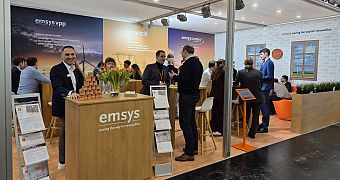 emsys-Stand auf E-world 2026