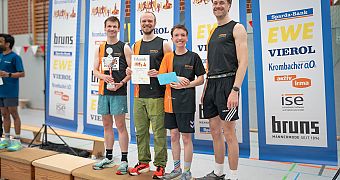 Siegerehrung Everstener Brunnenlauf