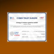Cyber Trust Europe Label in Silber für energy & meteo systems