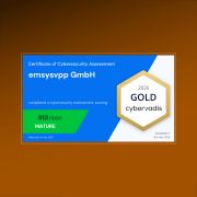 Zertifikat Gold von CyberVadis für emsys VPP